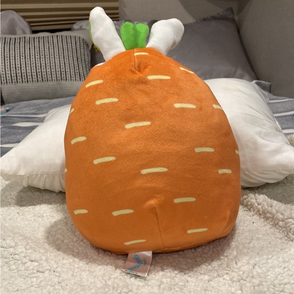 Squishmallows Caroleena the Carrot Bunny Ears Easter Theme - Picture 3 of 6